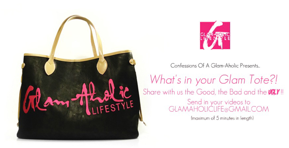 GLAMAHOLIC, WHAT'S IN MY BAG?