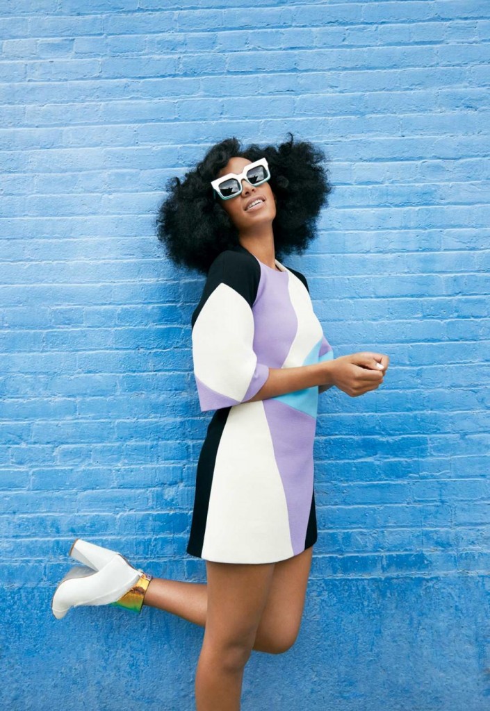Solange Covers August Issue Of Lucky Magazine