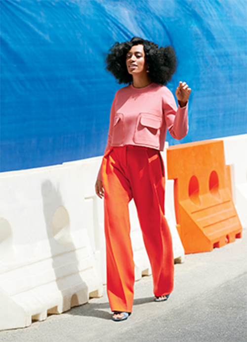 Solange Covers August Issue Of Lucky Magazine