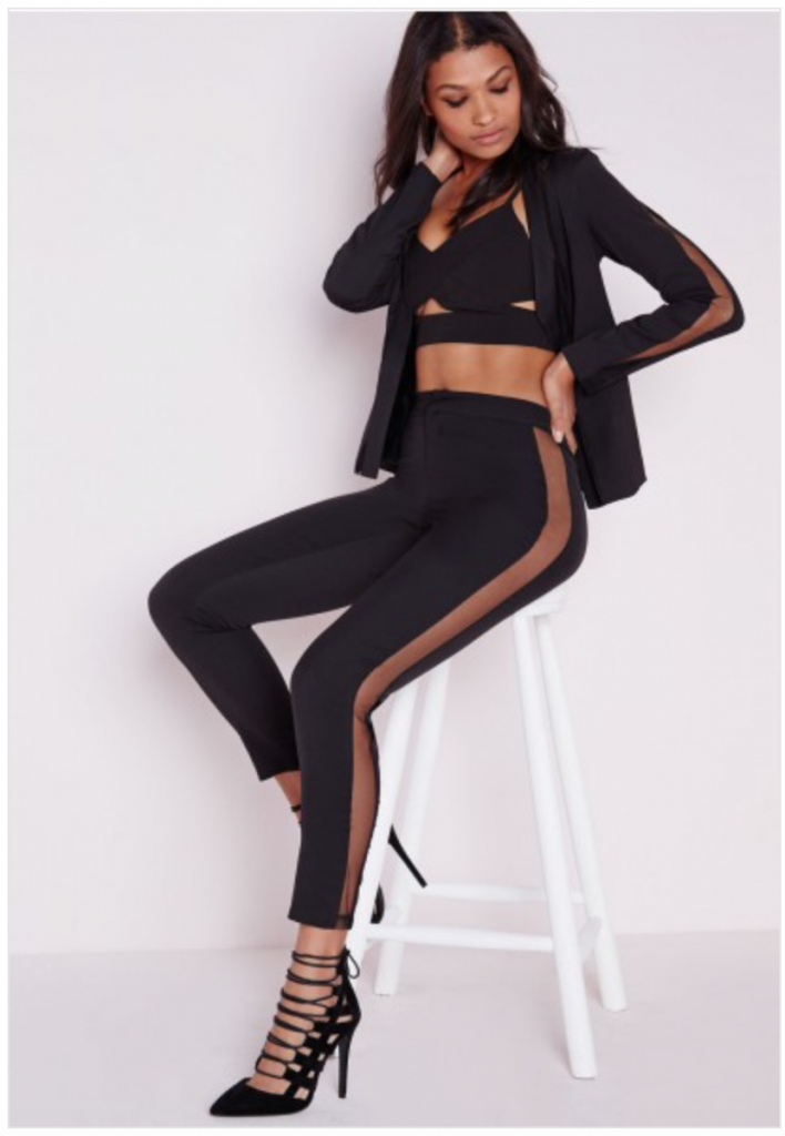 MISSGUIDED_MESH_PANEL_CIGARETTE_TROUSERS_black