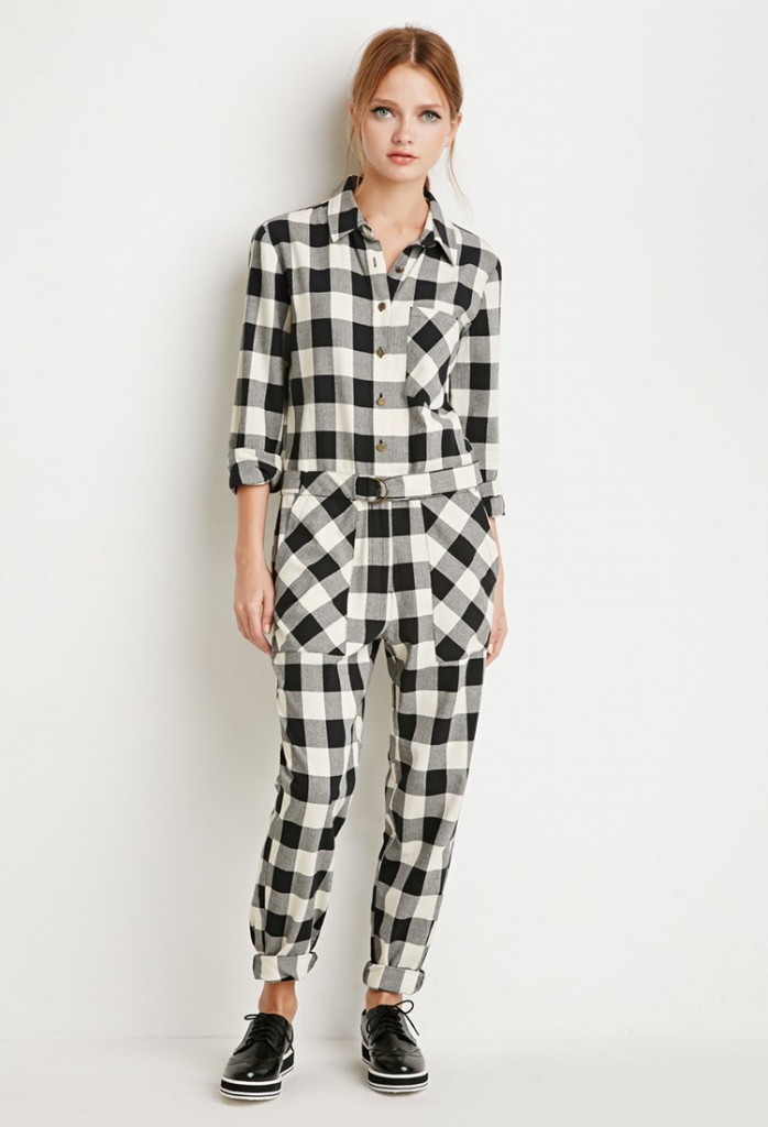 Forever_21_Buffalo_Plaid_jumpsuit