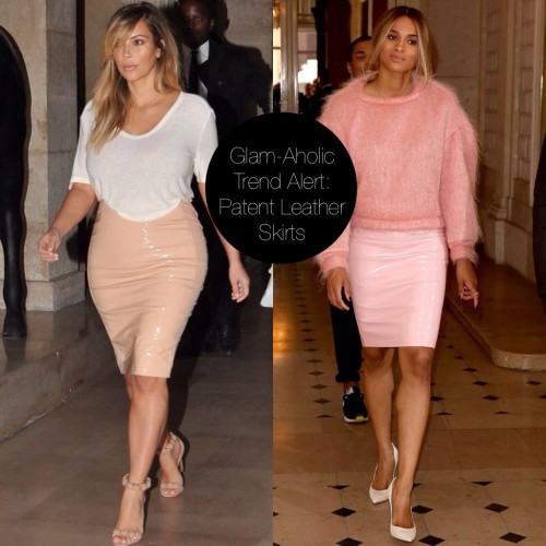 Glam-Aholic Trend Alert: PVC Skirts
