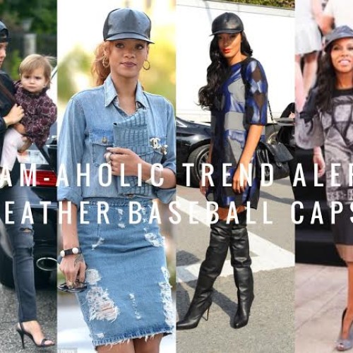 Glam-Aholic Trend Alert: Leather Baseball Caps