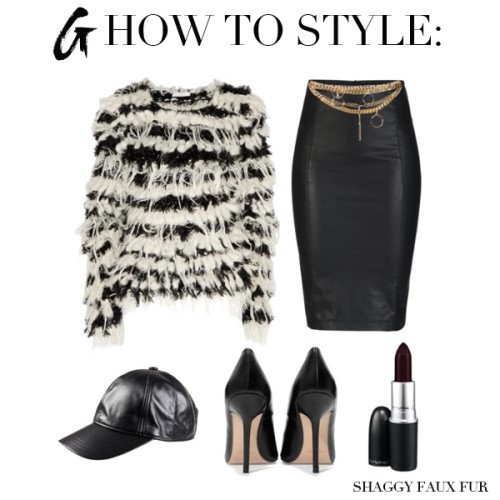 How To Style: Shaggy Faux Fur