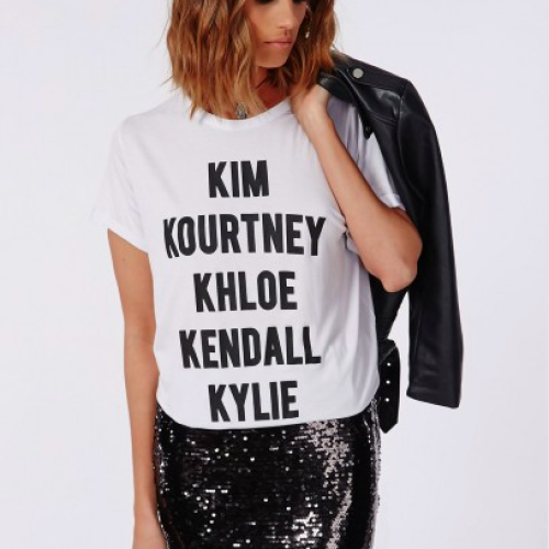 Shop My #DateNight: MissGuided Kardashian T-Shirt