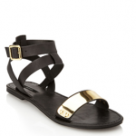 Forever-21-Gold-Trim-Sandals