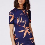 missguided_shift_blue_leaf_dress