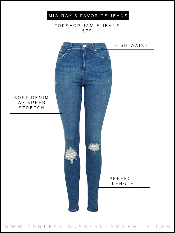 Mia Ray’s Favorite Jeans: H&M + TOPSHOP « Confessions Of A Glam-Aholic